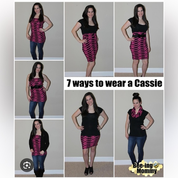 Lularoe NWT Cassie pull on pencil skirt geometric triangle print wide waist  S - Picture 10 of 10